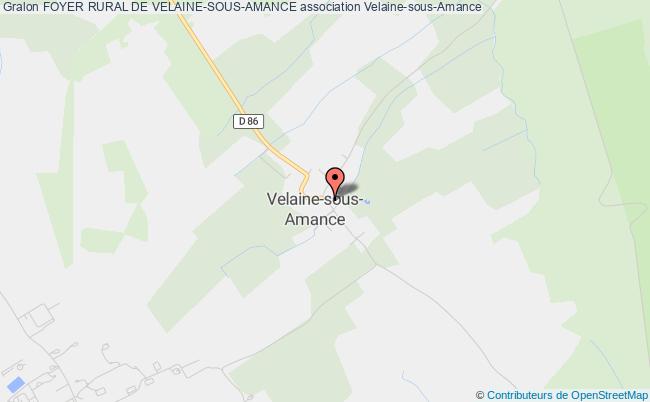 plan association Foyer Rural De Velaine-sous-amance Velaine-sous-Amance