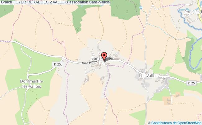 Foyer rural des 2 vallois association Compréhension entraide