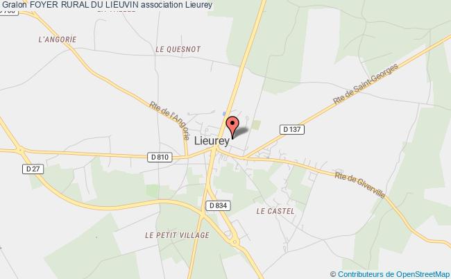 plan association Foyer Rural Du Lieuvin Lieurey