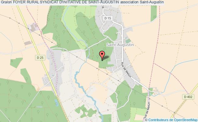 plan association Foyer Rural Syndicat D'initiative De Saint-augustin Saint-Augustin