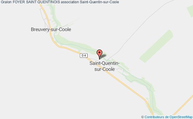 plan association Foyer Saint Quentinois Saint-Quentin-sur-Coole