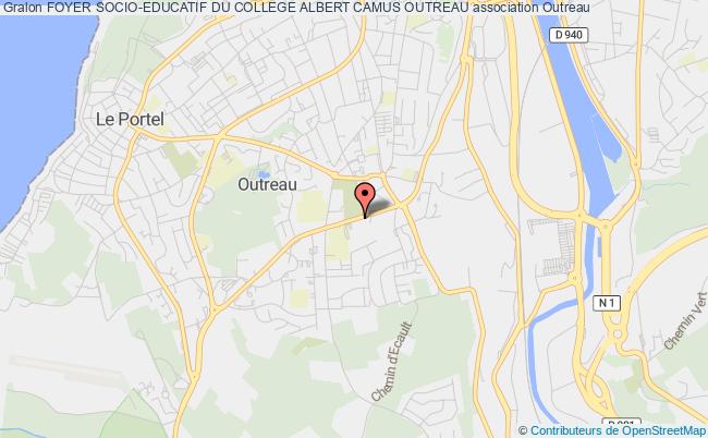 plan association Foyer Socio-educatif Du College Albert Camus Outreau Outreau
