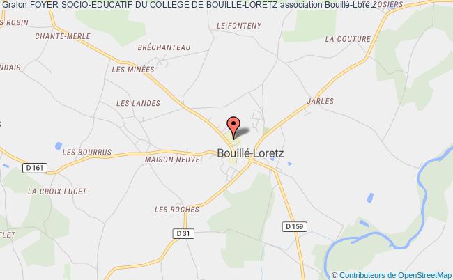plan association Foyer Socio-educatif Du College De Bouille-loretz Loretz-d'Argenton