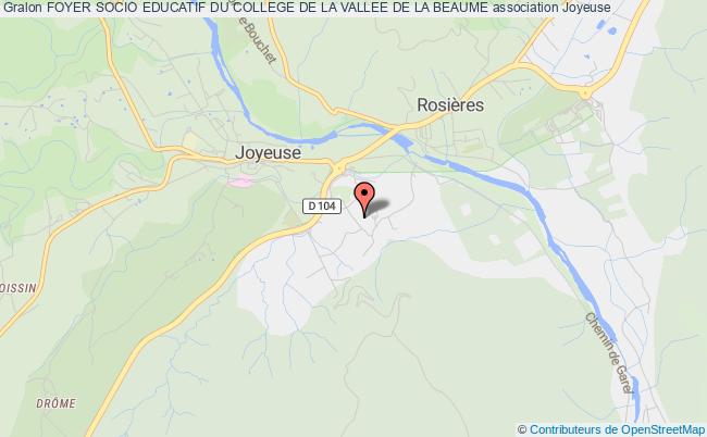 FOYER SOCIO EDUCATIF DU COLLEGE DE LA VALLEE DE LA BEAUME