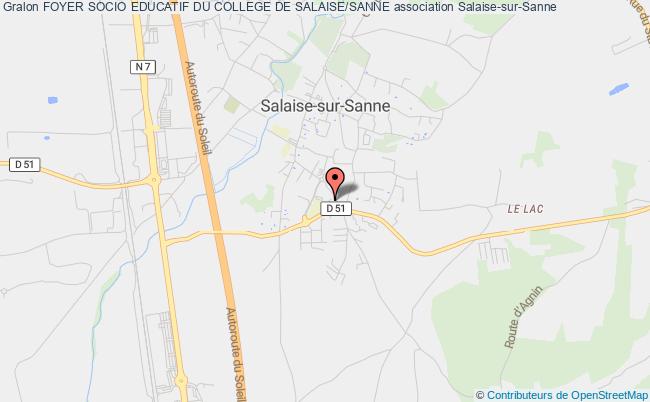 FOYER SOCIO EDUCATIF DU COLLEGE DE SALAISE/SANNE