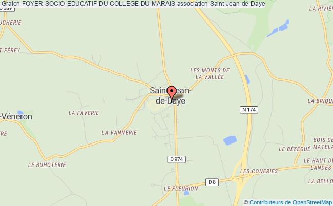plan association Foyer Socio Educatif Du College Du Marais Saint-Jean-de-Daye