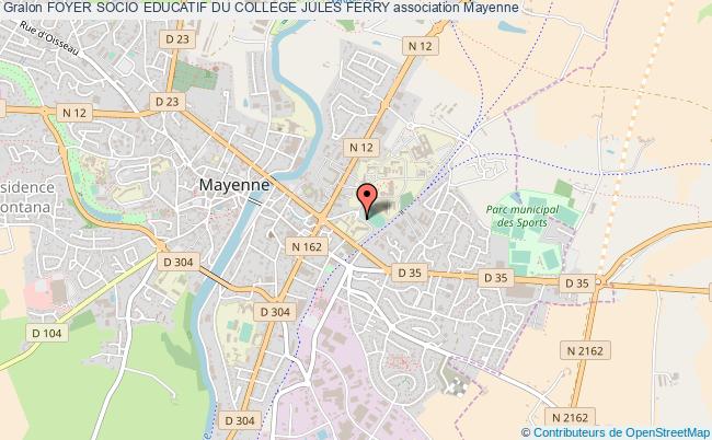 FOYER SOCIO EDUCATIF DU COLLEGE JULES FERRY