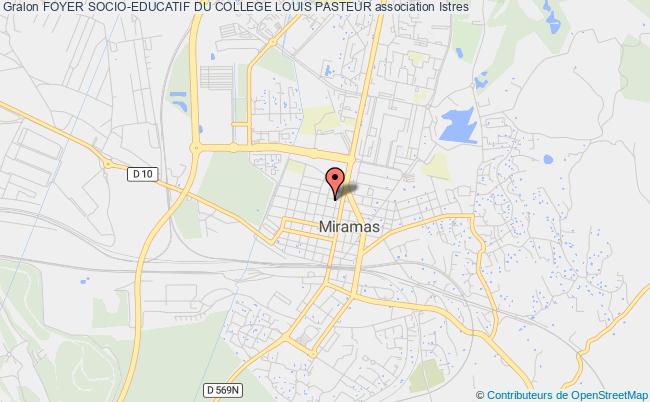 plan association Foyer Socio-educatif Du College Louis Pasteur Istres