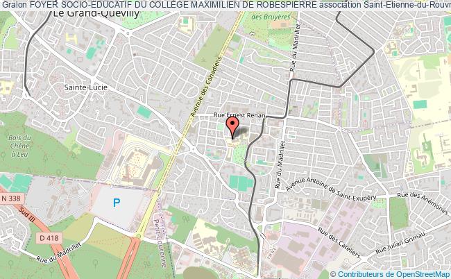 FOYER SOCIO-ÉDUCATIF DU COLLÈGE MAXIMILIEN DE ROBESPIERRE