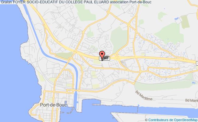 plan association Foyer Socio-educatif Du College Paul Eluard Port-de-Bouc
