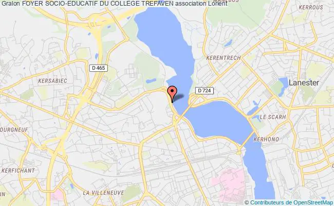 plan association Foyer Socio-educatif Du College Trefaven Lorient