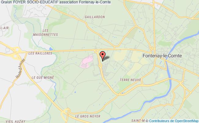 plan association Foyer Socio-educatif Fontenay-le-Comte