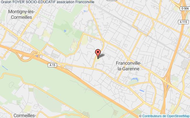 plan association Foyer Socio-educatif Franconville