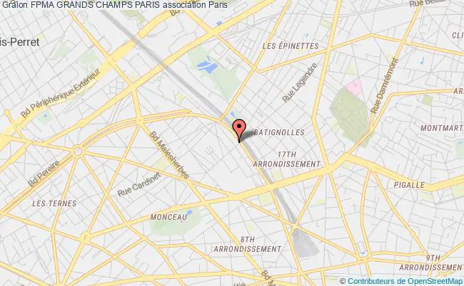 plan association Fpma Grands Champs Paris Paris