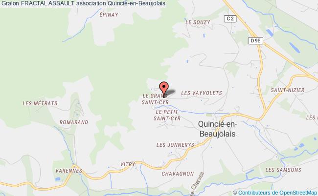 plan association Fractal Assault Quincié-en-Beaujolais