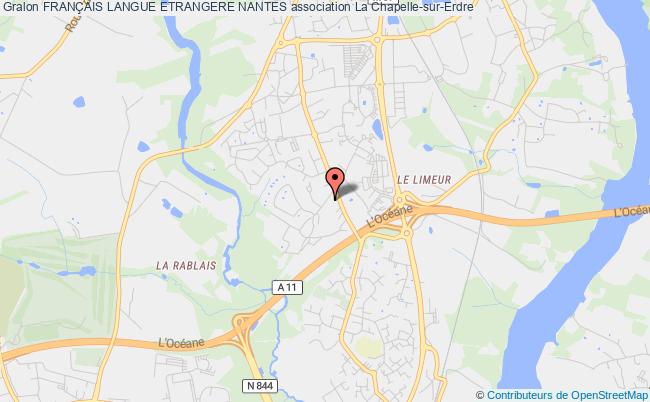 plan association FranÇais Langue Etrangere Nantes Chapelle-sur-Erdre