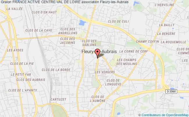 plan association France Active Centre-val De Loire Fleury-les-Aubrais Cedex