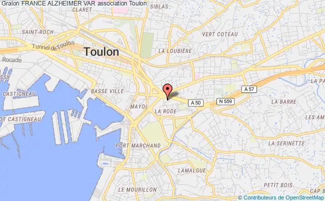plan association France Alzheimer Var Toulon