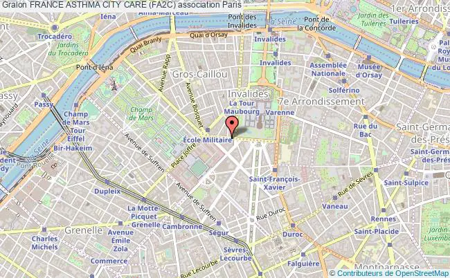 plan association France Asthma City Care (fa2c) Paris
