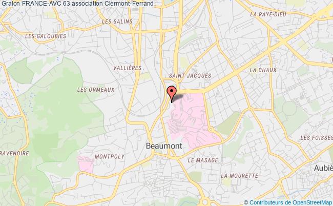 plan association France-avc 63 Clermont-Ferrand