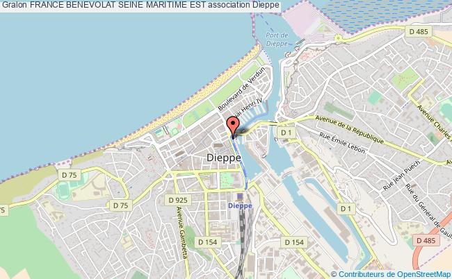 plan association France Benevolat Seine Maritime Est Dieppe