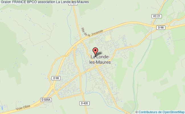 plan association France Bpco La Londe-les-Maures