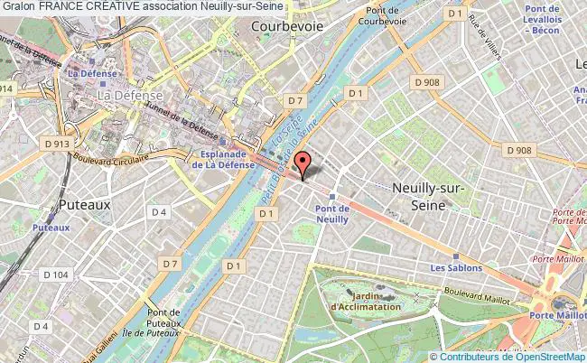 plan association France CrÉative Neuilly-sur-Seine
