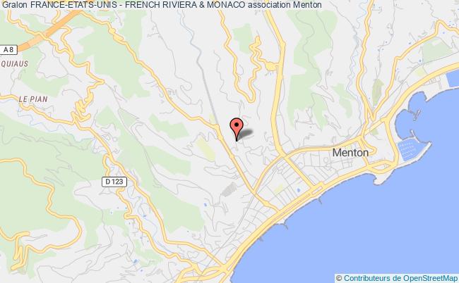 plan association France-etats-unis - French Riviera & Monaco Menton