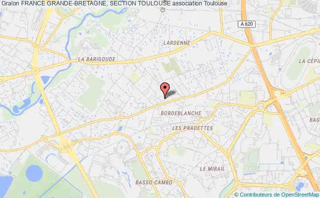 plan association France Grande-bretagne, Section Toulouse Toulouse
