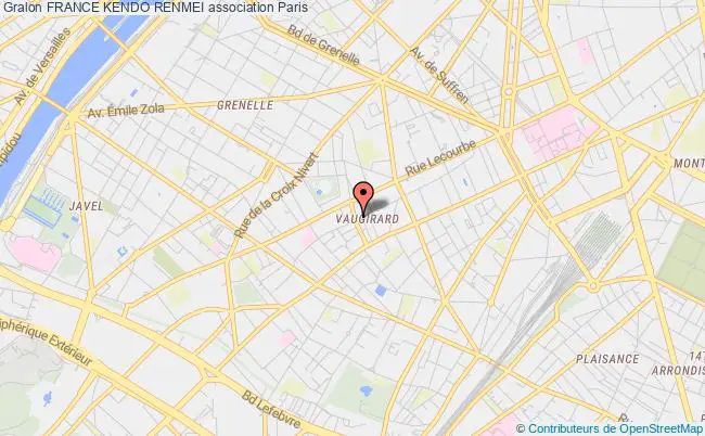 plan association France Kendo Renmei Paris