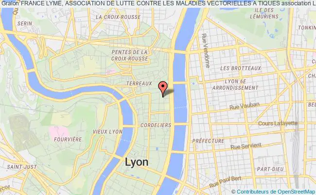 plan association France Lyme, Association De Lutte Contre Les Maladies Vectorielles A Tiques Lyon