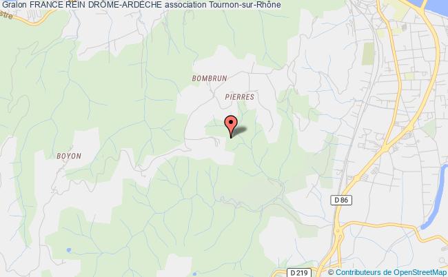 plan association France Rein DrÔme-ardÈche Tournon-sur-Rhône