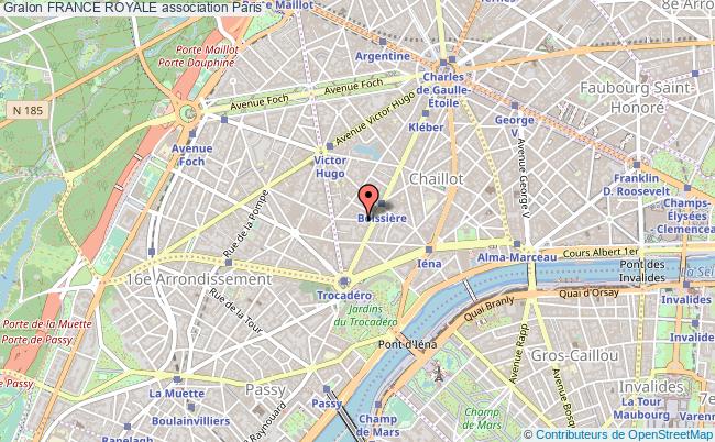 plan association France Royale Paris