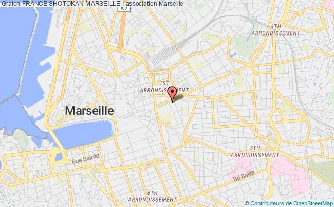 plan association France Shotokan Marseille I Marseille