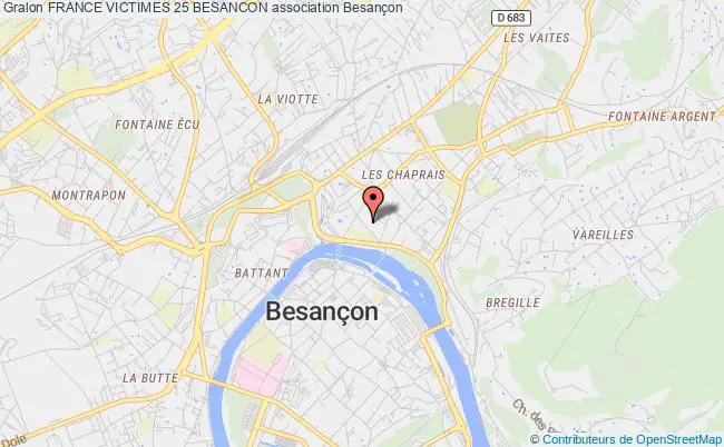 plan association France Victimes 25 Besancon Besançon