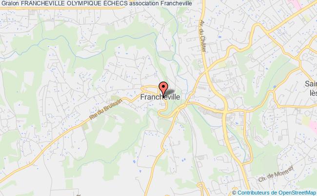 plan association Francheville Olympique Échecs Francheville