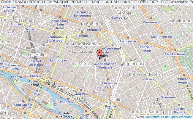 plan association Franco British Comparative Project-franco British Connections (fbcp - Fbc) Paris