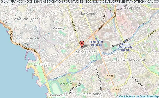 plan association Franco Indonesian Association For Studies, Economic Developpement And Technical Cooperation Marseille 8e