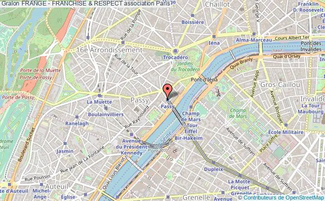 plan association Frange - Franchise & Respect Paris