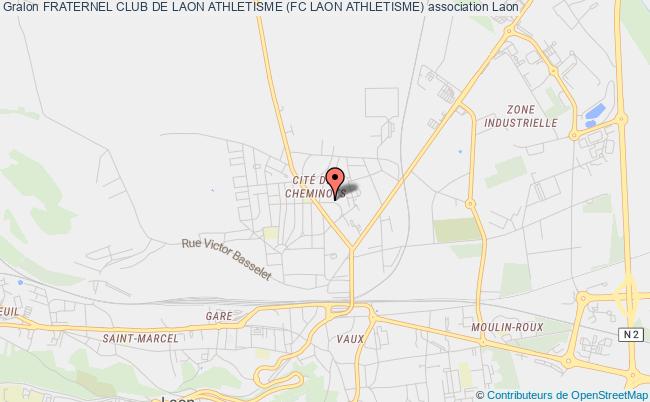 plan association Fraternel Club De Laon Athletisme (fc Laon Athletisme) Laon