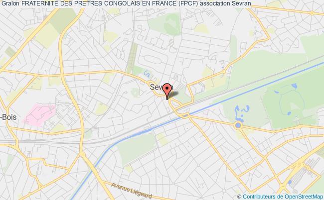 plan association Fraternite Des Pretres Congolais En France (fpcf) Sevran
