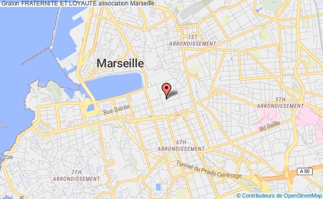 plan association Fraternite Et Loyaute Marseille 1