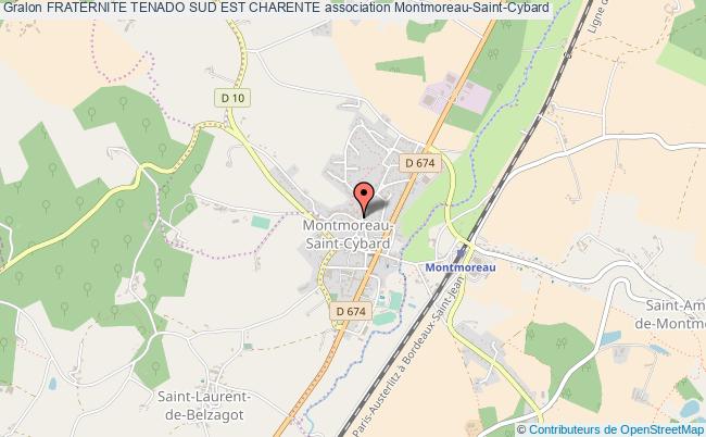 plan association Fraternite Tenado Sud Est Charente Montmoreau-Saint-Cybard