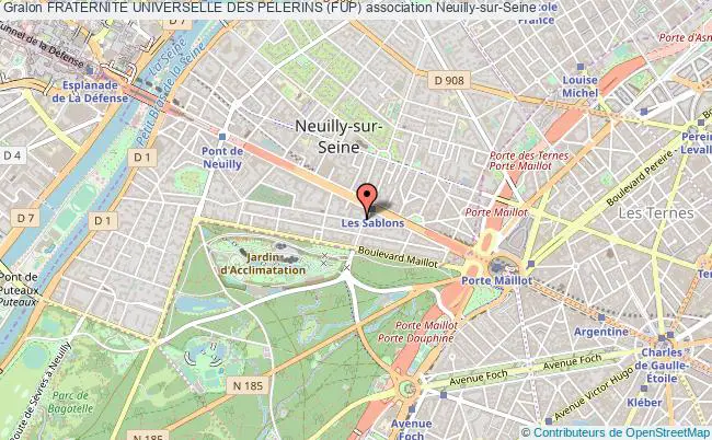 plan association Fraternite Universelle Des Pelerins (fup) Neuilly-sur-Seine