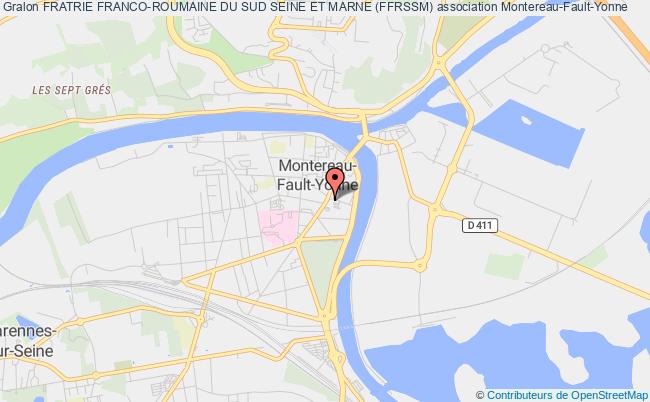 plan association Fratrie Franco-roumaine Du Sud Seine Et Marne (ffrssm) Montereau-Fault-Yonne
