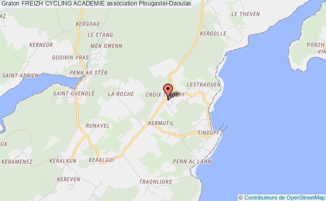 plan association Freizh Cycling Academie Plougastel-Daoulas