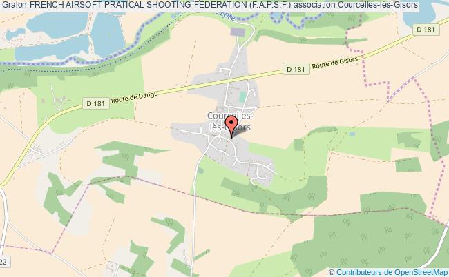 plan association French Airsoft Pratical Shooting Federation (f.a.p.s.f.) Courcelles-lès-Gisors