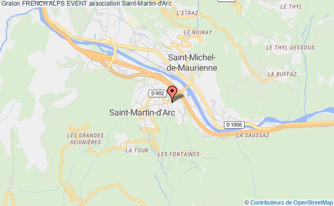 plan association French Alps Event Saint-Martin-d'Arc