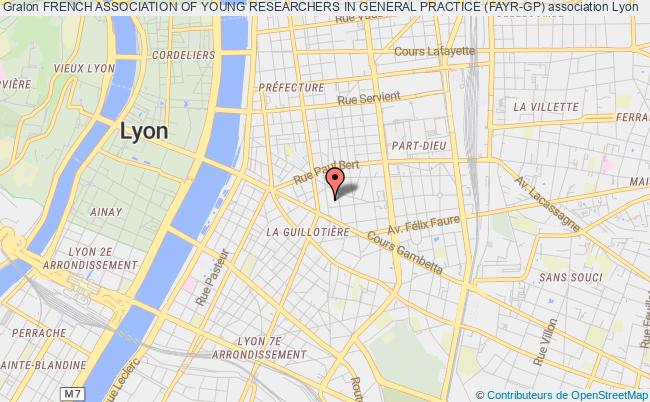 plan association French Association Of Young Researchers In General Practice (fayr-gp) Lyon