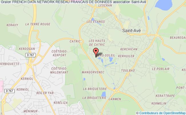 plan association French Data Network Reseau Francais De Donnees Saint-Avé